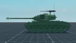 M26 Pershing, left, in Multicrew Tank Combat