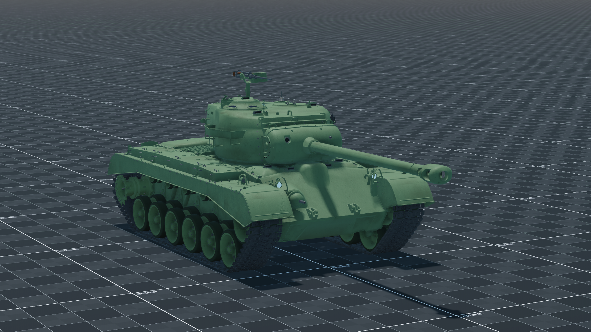 M26 Pershing Rear M26 Pershing - MTC Wiki