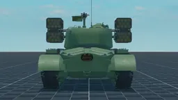 M26 T99, back, in Multicrew Tank Combat