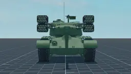 M26 T99, front, in Multicrew Tank Combat