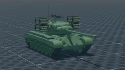 M26 T99, perspective, in Multicrew Tank Combat