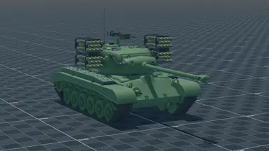M26 T99, perspective, in Multicrew Tank Combat