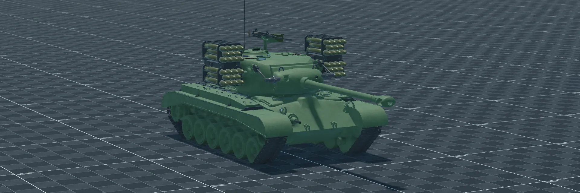 M26 T99, perspective banner, in Multicrew Tank Combat