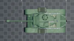 M26 T99, top, in Multicrew Tank Combat