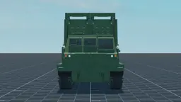 M270 MLRS, front, in Multicrew Tank Combat