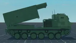 M270 MLRS, right, in Multicrew Tank Combat