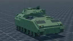 M2A1 Bradley, perspective, in Multicrew Tank Combat