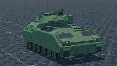 M2A1 Bradley, perspective, in Multicrew Tank Combat
