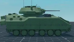 M2A1 Bradley, right, in Multicrew Tank Combat