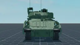 M2A3, front, in Multicrew Tank Combat