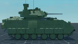 M2A3, right, in Multicrew Tank Combat