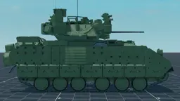 M2A4E1, right, in Multicrew Tank Combat