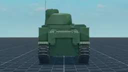 M3 Lee, back, in Multicrew Tank Combat