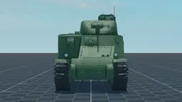 M3 Lee, front, in Multicrew Tank Combat