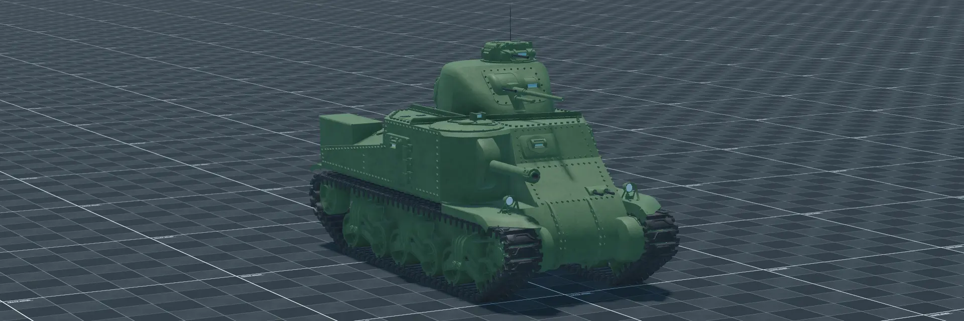 M3 Lee, perspective banner, in Multicrew Tank Combat