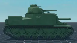 M3 Lee, right, in Multicrew Tank Combat