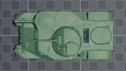 M3 Lee, top, in Multicrew Tank Combat