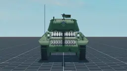 M36 Jackson, front, in Multicrew Tank Combat