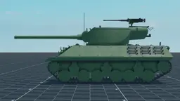 M36 Jackson, left, in Multicrew Tank Combat