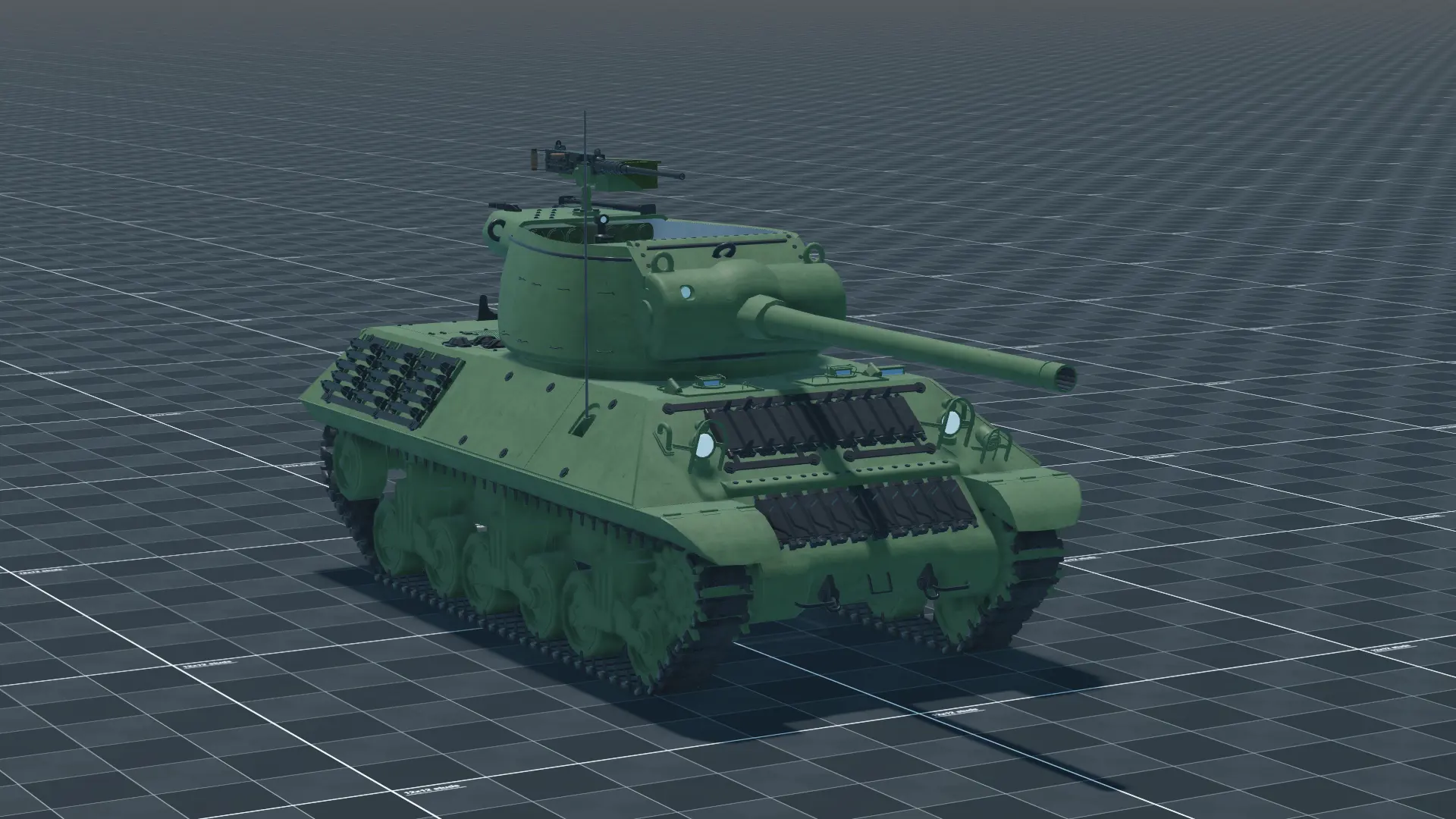 M36 Jackson, perspective, in Multicrew Tank Combat