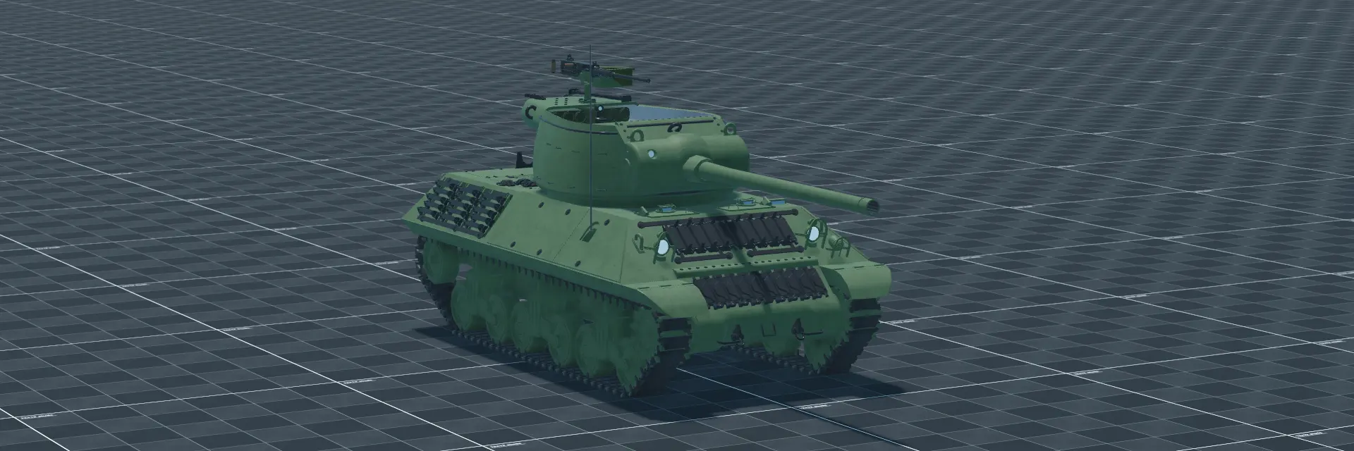 M36 Jackson, perspective banner, in Multicrew Tank Combat