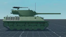 M36 Jackson, right, in Multicrew Tank Combat