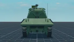 M36B2 Jackson, back, in Multicrew Tank Combat