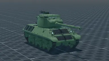 M36B2 Jackson, perspective, in Multicrew Tank Combat