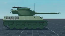 M36B2 Jackson, right, in Multicrew Tank Combat