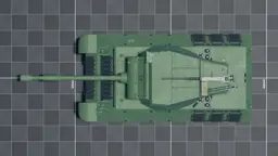 M36B2 Jackson, top, in Multicrew Tank Combat