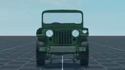 M38, front, in Multicrew Tank Combat