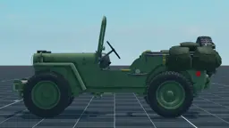 M38, left, in Multicrew Tank Combat