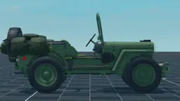 M38, right, in Multicrew Tank Combat