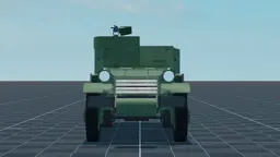 M3A1, front, in Multicrew Tank Combat