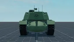 M48 Super, front, in Multicrew Tank Combat