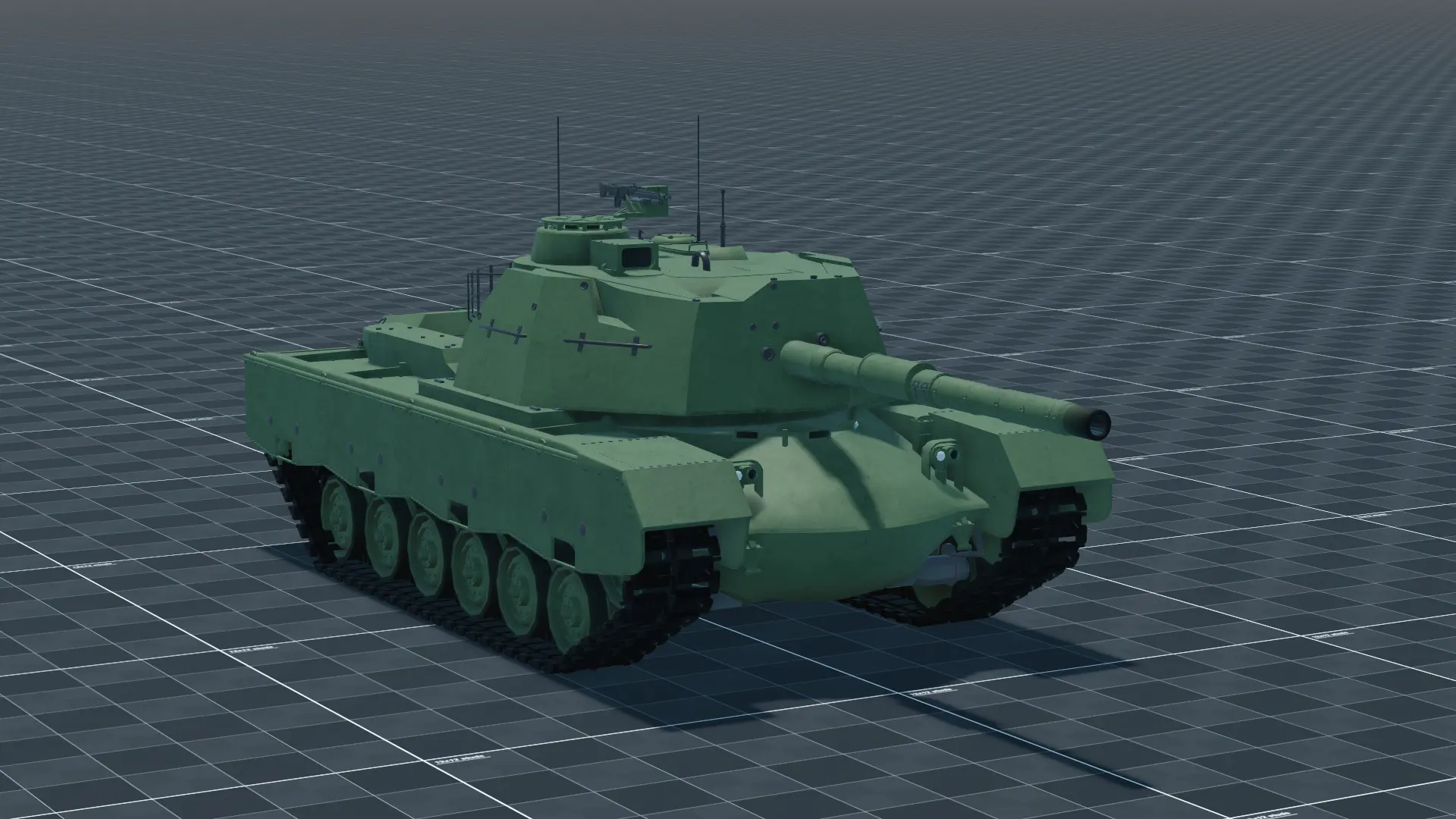 M48 Super, perspective, in Multicrew Tank Combat