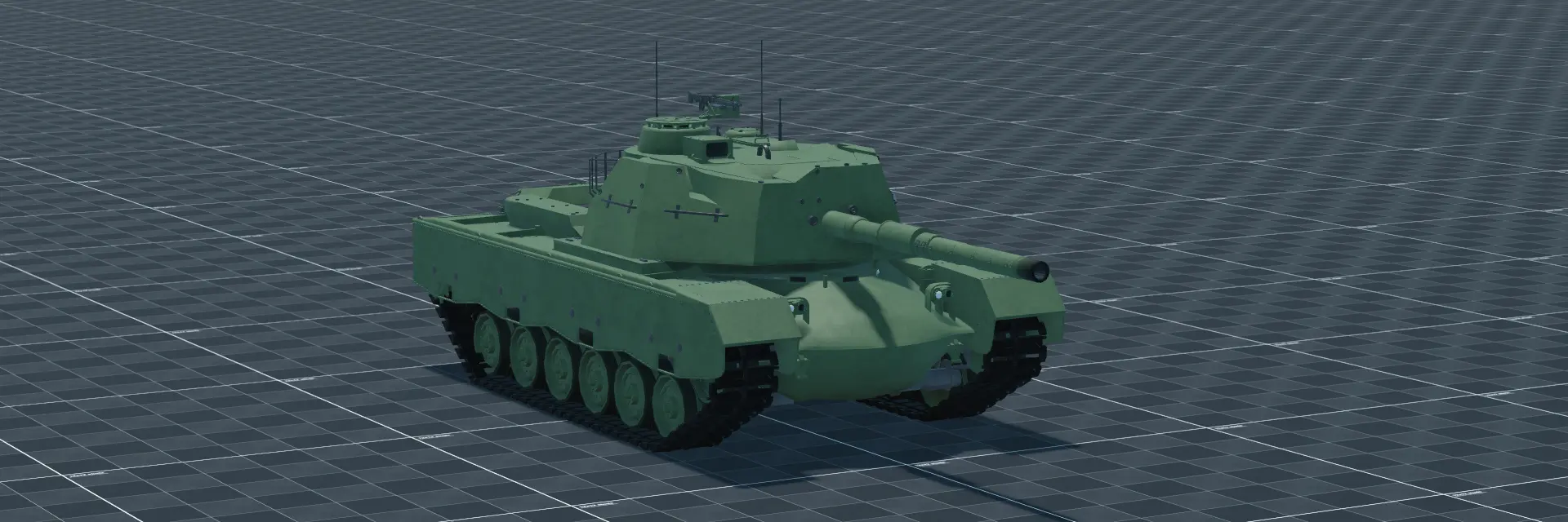 M48 Super, perspective banner, in Multicrew Tank Combat