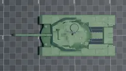 M48 Super, top, in Multicrew Tank Combat