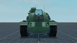 M48A3 Patton, front, in Multicrew Tank Combat