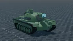 M48A3 Patton, perspective, in Multicrew Tank Combat