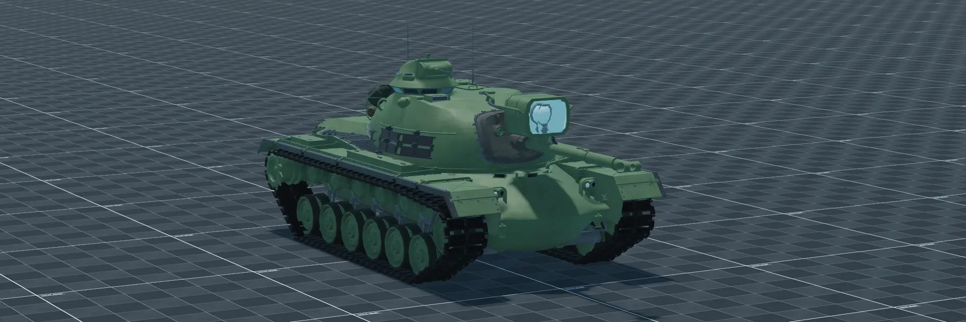 M48A3 Patton, perspective banner, in Multicrew Tank Combat