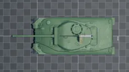 M4A1 (76) Sherman, top, in Multicrew Tank Combat