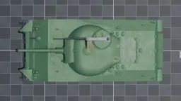 M4A2 Sherman, top, in Multicrew Tank Combat
