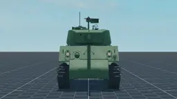 M4A3E2 (76) Jumbo, front, in Multicrew Tank Combat