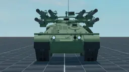 M50 Ontos, front, in Multicrew Tank Combat