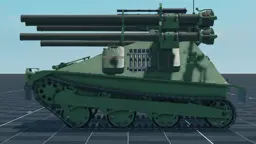 M50 Ontos, left, in Multicrew Tank Combat