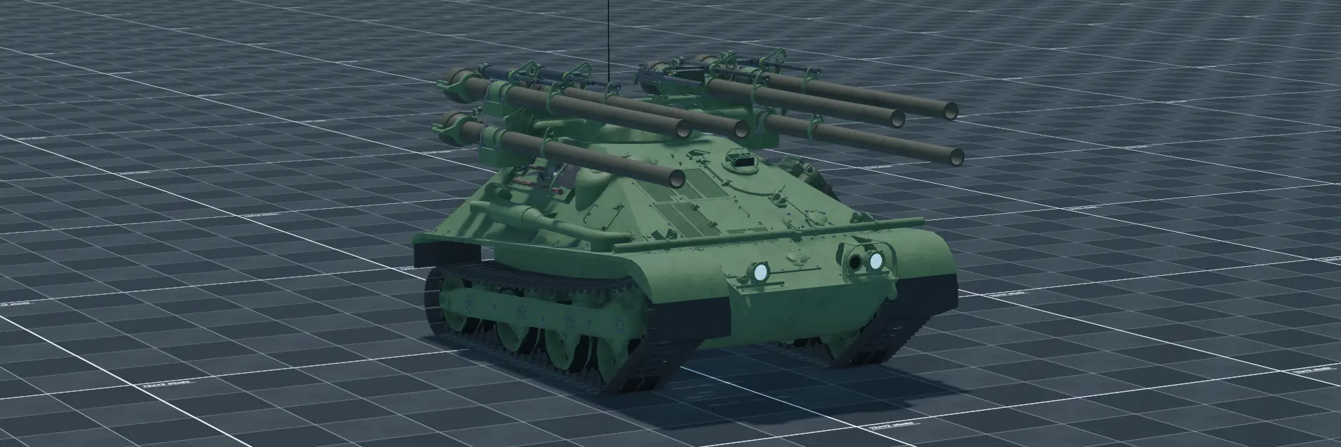 M50 Ontos, perspective banner, in Multicrew Tank Combat