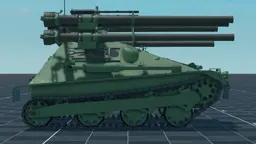 M50 Ontos, right, in Multicrew Tank Combat