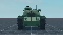 M60A1 Add-On Stabilization, front, in Multicrew Tank Combat