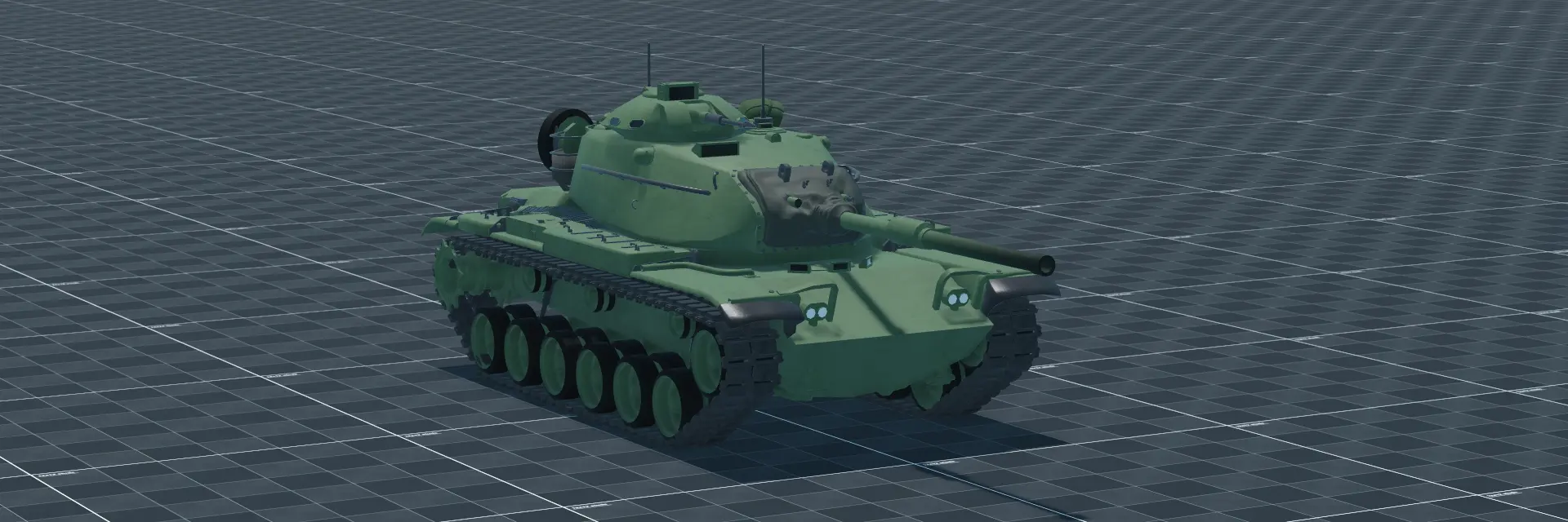 M60A1 Add-On Stabilization, perspective banner, in Multicrew Tank Combat